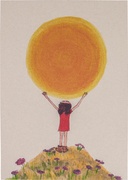 Postkaart ik geef je de zon  10x1 stuks