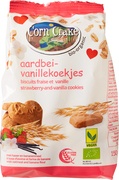 Aarbei-Vanille Koekjes BIO 6x150 gr.
