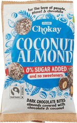Chocolade bites Kokos amandel BIO 8x85 g