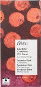 Chocolate bar cranberry BIO 10x80 gr.