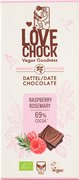 Pure chocolade framboos BIO 8x70 gr.
