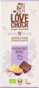 Pure chocolade passiefruit BIO 8x70 gr.
