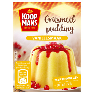Griespudding vanille 12x80gr.