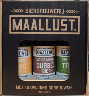 Maallust Cadeaudoos voor 3 flessen