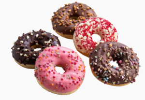 Doony's wonder mix box donuts  60x61gr.