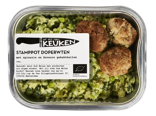 Stamppot doperwten BIO 1x450 gr.