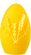 Bijenwaskaars lavendel ei 6x1 stuks