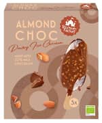 Roomijs almond choc 3-pack BIO 8x3 stuks