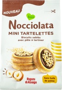 Tartelettes cacao hazelnoot BIO 10x250 g