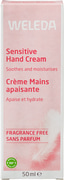 Handcrème parfumvrij 1x50 ml.