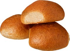 Volkoren tarwe bolletjes BIO 20x1500 gr.