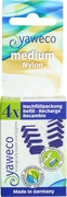 Navul koppen nylon medium  1x4 stuks