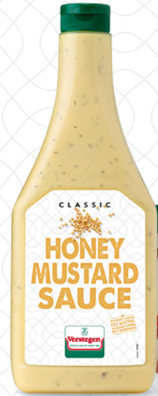Honing/mosterdsaus  Verstegen 875 ml.