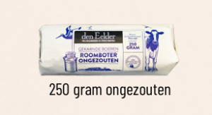 Den Eelder boterrol ongezout 250 gr