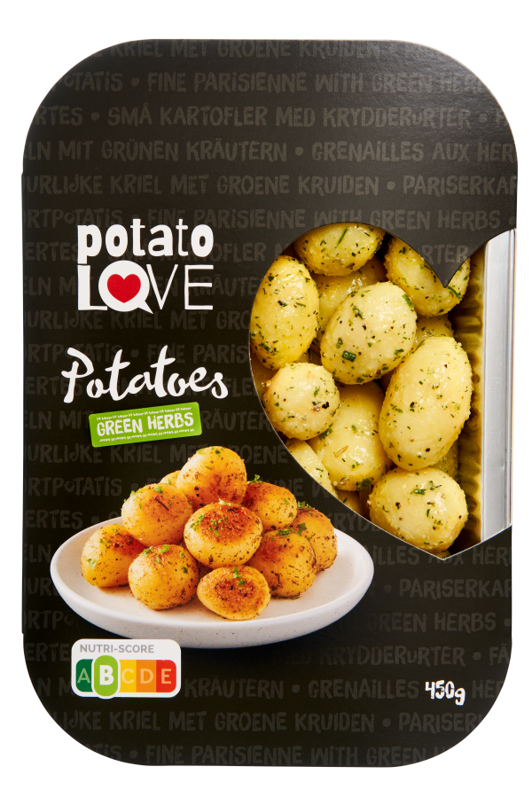 Potatoes green herbs 6x450gr