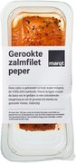 Zalmfilet gerookt en gepeperd  1x140 gr.