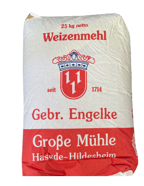 Weizenmehl type 550 wit meel 25 kg.