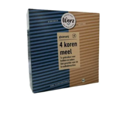 Werz glutenvrij vierkorenmeel 2x500gr