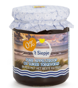 Appelstroop met peer z/s 300 gr.