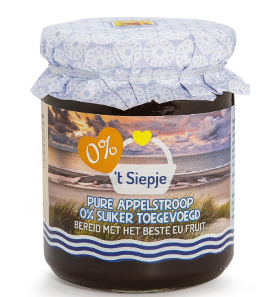 Appelstroop met peer z/s 300 gr.