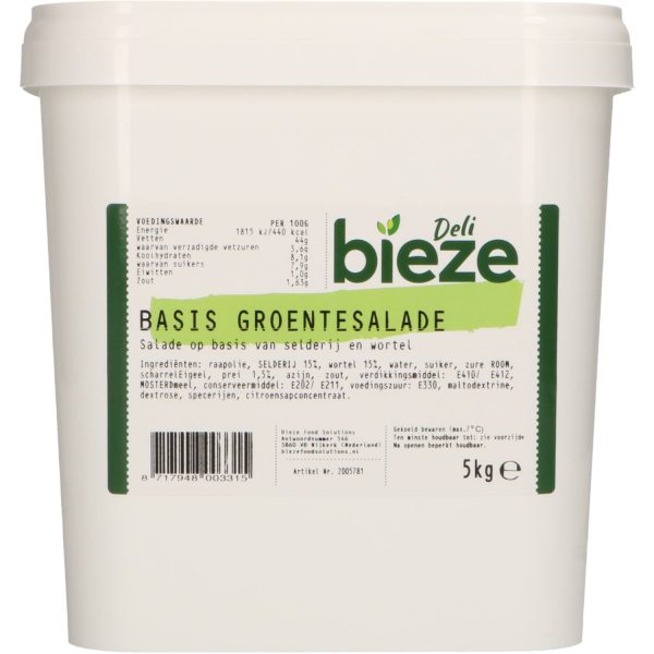 Bieze Deli Basis Groentesalade 5kg