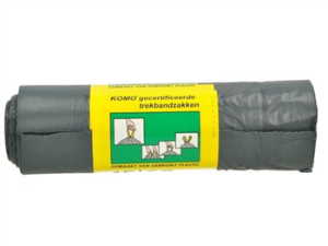 Afvalzakken komo 60 ltr. 15x15st