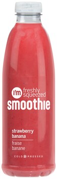 Smoothie aardbei I'm Fruity 1 ltr.