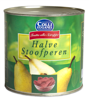 Halve stoofperen Key  blik 3 lt.