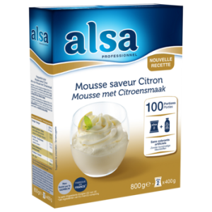 Mousse citroen Alsa 800gr