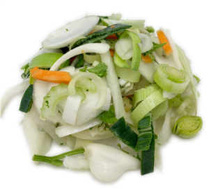 Mosselgroente panklaar 1kg.