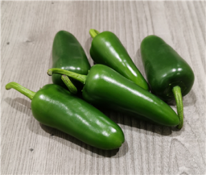 Jalapeno pepers (vers) p/kg.