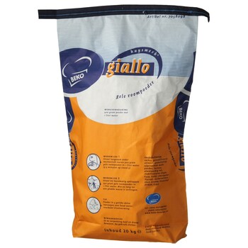 Gele roompoeder Giallo 20 kg.