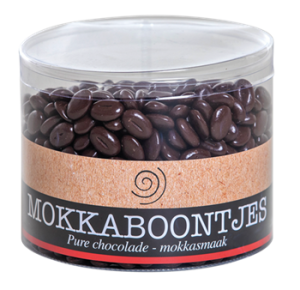 Mokkaboontjes pure chocola 900 gr.