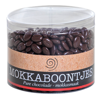 Mokkaboontjes pure chocola 900 gr.