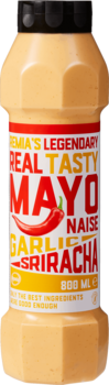 Mayo garlic sriracha tube 800ml.