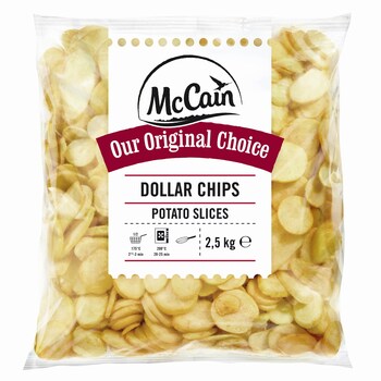 Dollar chips 4x2.5kg DV