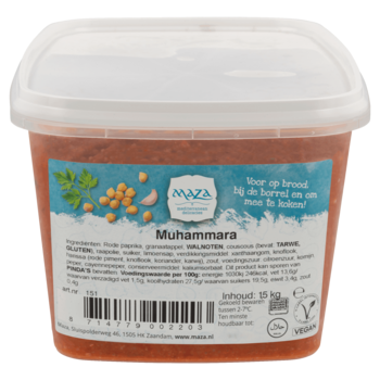 Muhammara Maza 1,5 kg.