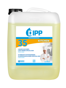 Vaatwasmiddel glaswerk nr35 can 10 ltr.