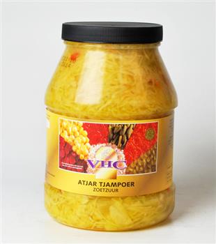 Atjar Tjampoer pot 2400 ml.