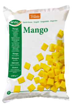 Mangopartjes Diepvries Ardo doos 2.5kg
