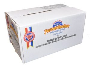Brusselse wafels big 24x80 gr.