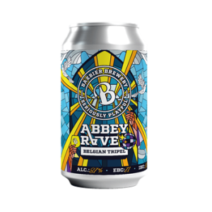 Bier Abbey rave Baxbier blik 12x0.33cl