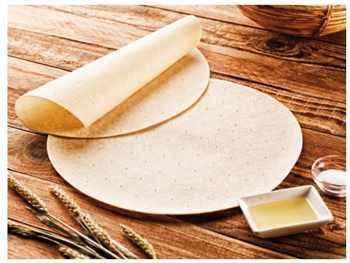 Flammkuchen bodem rond 28,5cm 10st