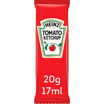 Tomatenketchup Heinz sachets 100x20 gr.