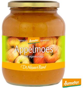 Appelmoes met agavesiroop  BIO 6x700 gr.