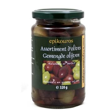 Olijven kalamata &groen BIO 6x320gr