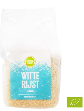 Witte lange rijst BIO 8x500 gr.
