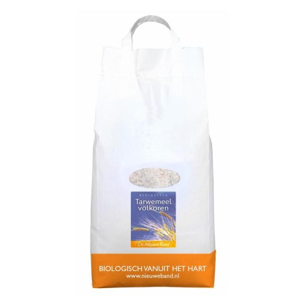 Tarwemeel volkoren BIO 5 kg.