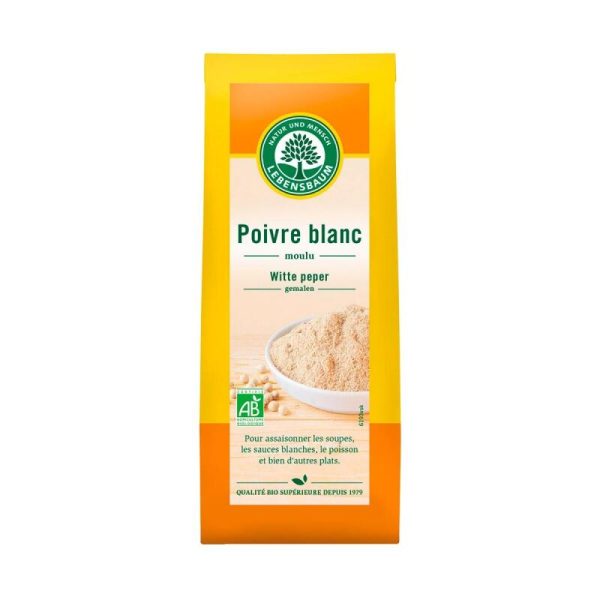 Witte peper gemalen BIO 6x50gr