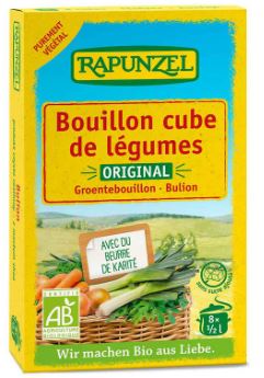 Bouillonblokjes groente  BIO15x8st
